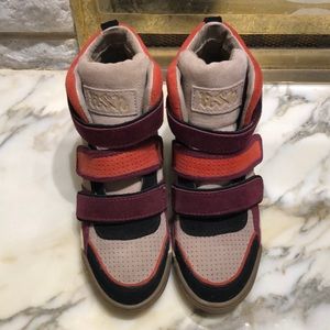 Ash Platform Suede Sneakers